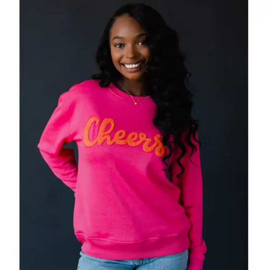 Pink CHEERS Sweatshirt