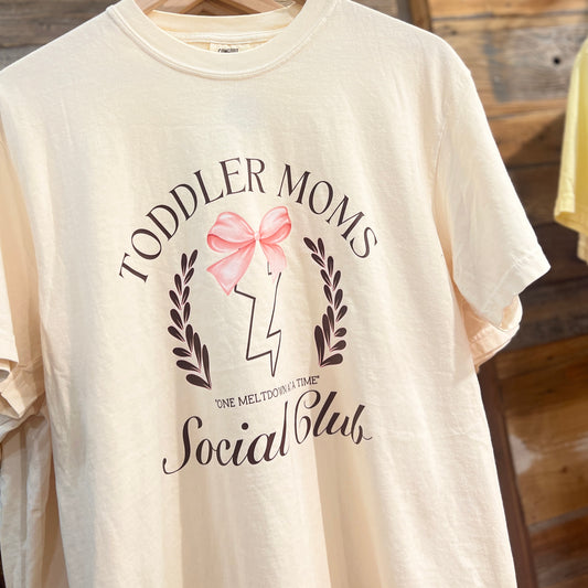 Toddler Moms Social Club T-shirt