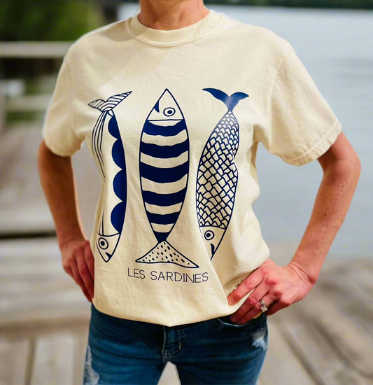 Cream Sardine T-Shirt