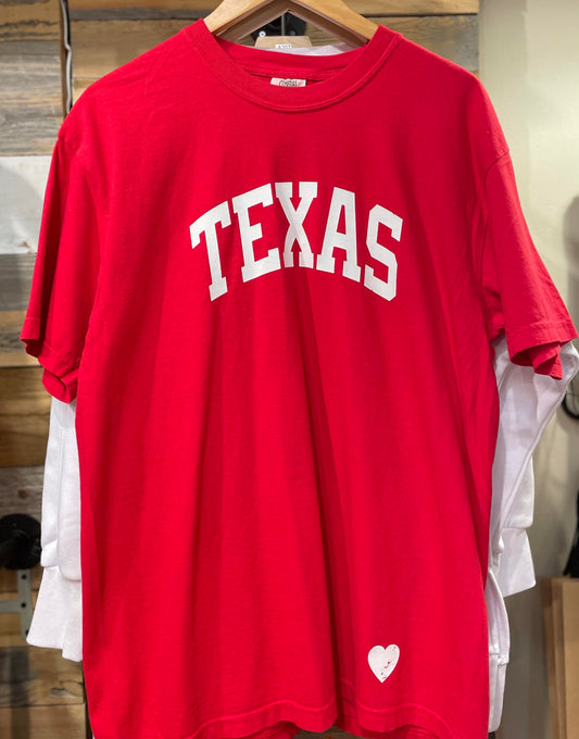 Red Texas Tee