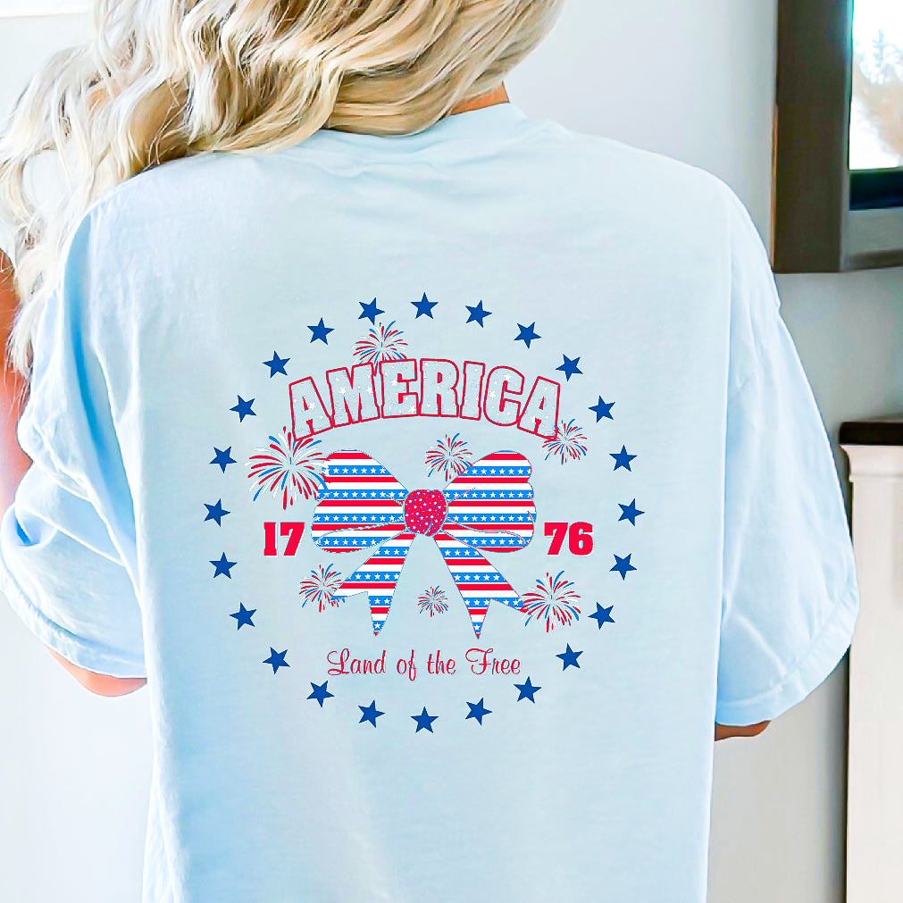 America BOW "Land of the Free" T-shirt