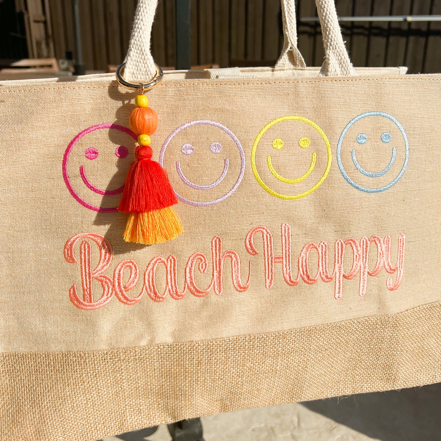 Beach Happy Tote Bag